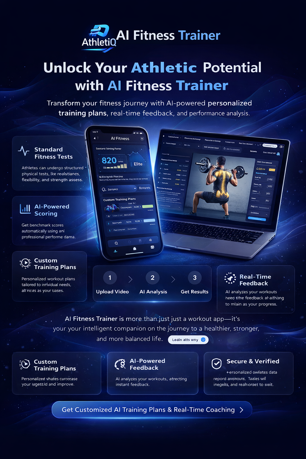 Athlete AI - Fitness Training Platform by Chetan Thakur